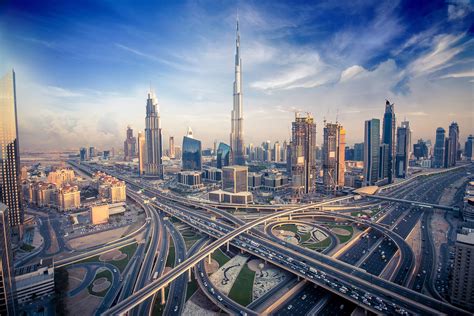 Dubai skyline in the evening - Cendyn