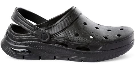 Skechers Big & Tall Foamies Archfit Valiant Clogs in Black for Men | Lyst