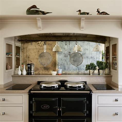 Martin Moore on Instagram: “Aga + antique mirrored splashback = Dream ...