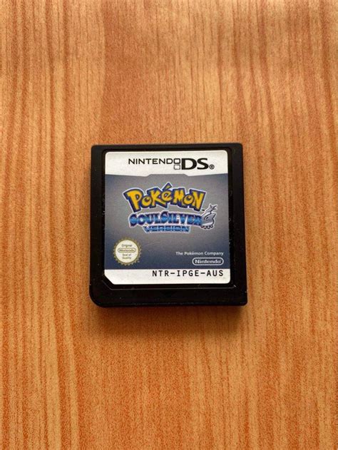 Pokemon Soulsilver w/o Pokewalker AUS DS/2DS/3DS, Video Gaming, Video ...