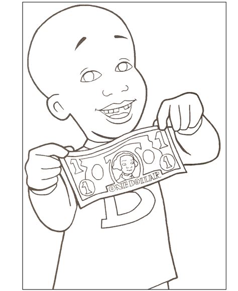 Little Bill Coloring Pages - Coloring Home