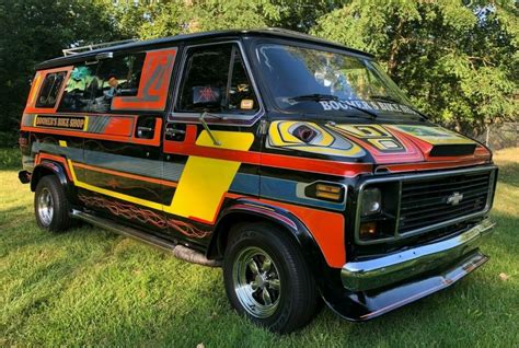 1980 Chevy Vintage Heavy Custom Van - Classic Chevrolet G20 Van 1980 ...