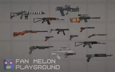 Pack on weapons from the game "STALKER" for Melon Playground | Download ...