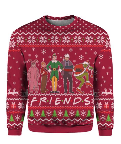 Hallmark Movie Christmas Sweater Red - Funny Ugly Christmas Sweater