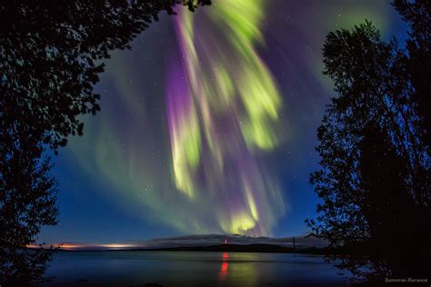 Northern lights in the sky over Murmansk region · Russia Travel Blog