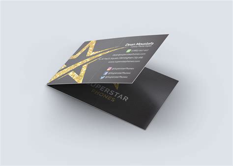 Folded Business Card Design - The Leaflet Design Company