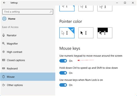 Windows 10 Quick Tip: How To Use Numeric Keypad to Move Mouse Cursor ...