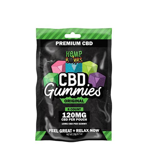 8-Count CBD Gummies | Hemp Bombs