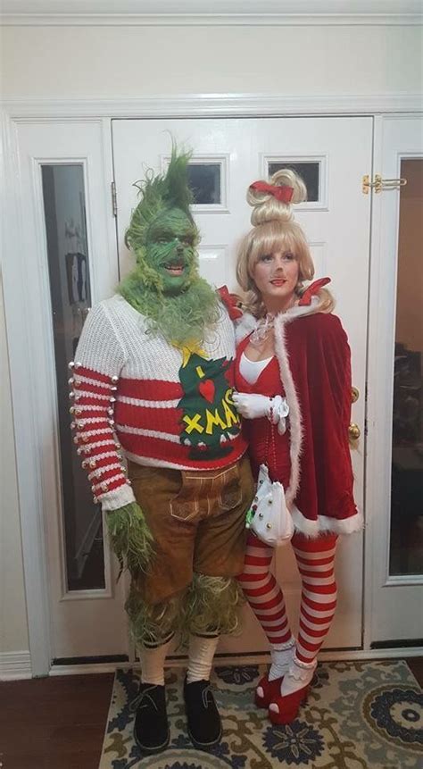 DIY Grinch Cindy Lou Christmas Costume Idea | Christmas character ...