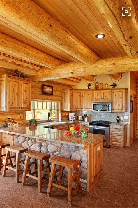 Log Cabin Kitchen Decorating Ideas