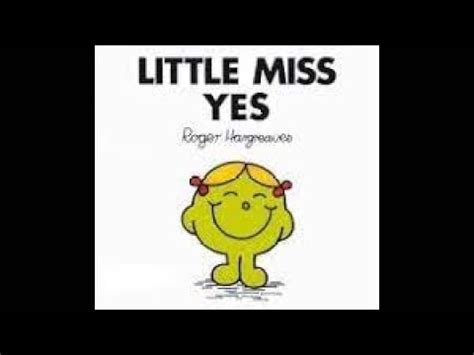 Little Miss Yes /Read Aloud/Little Miss Books - YouTube