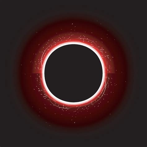 red color black hole 34736578 Vector Art at Vecteezy