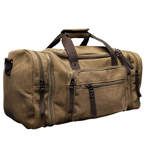 2017 Men Travel Bags Capacity Luggage Travel Duffle Bags Canvas Big ...