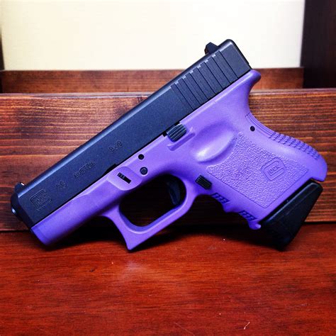 Purple Cerakote. Glock 27 refinished in Bright Purple Cerakote www.kc ...