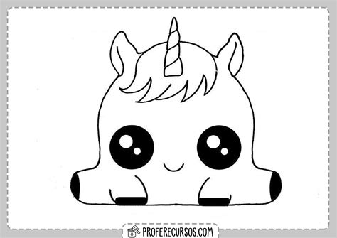 Ideas Chulas De Dibujos Para Colorear Dibujos Kawaii De Unicornios ...