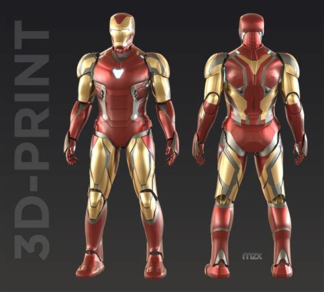 Iron Man Mark 85 wearable suit for 3D-printing DIY | 3D Print Model ...