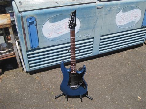 Vintage Ibanez Gio Blue Electric Guitar Professionally Set Up, Cleaned ...