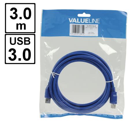 USB extension cable USB 3.0 A male to A female 3 meter