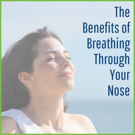 The Benefits of Breathing Through Your Nose - Houston Advanced Sinus