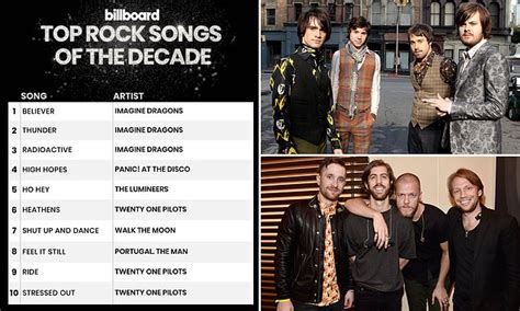 Rock fans blast Billboard for top ten rock songs of the decade list ...