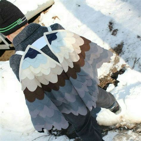 Large PEREGRINE FALCON Costume wings Child 5-8yrs | Falcon costumes ...