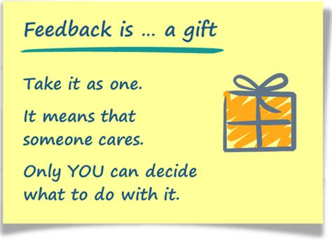 Feedback is a Gift! | Mesquite Intranet, TX