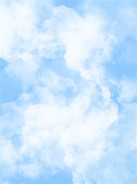 The Background Of Soft Pale Blue Sky And White Cloud Wallpaper Image ...