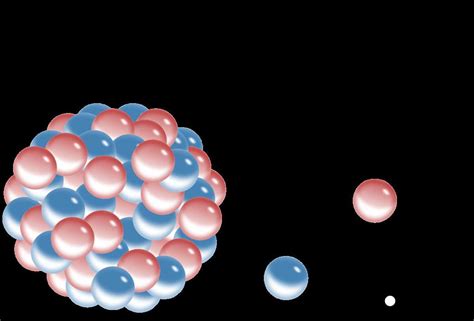 An Illustration of Alpha Particles