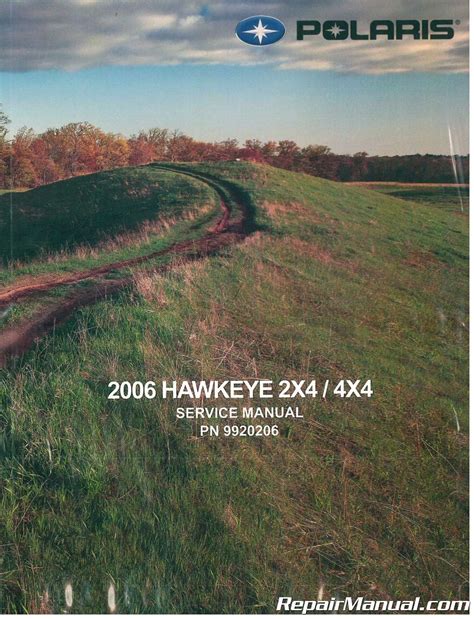 2006 Polaris Hawkeye 300 ATV Service Repair Manual