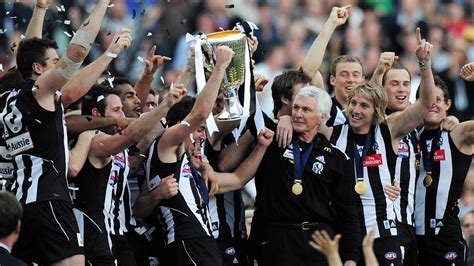 Collingwood’s premiership team has come together for its five year ...