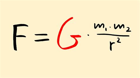 Gravitational Constant: Explained! - YouTube