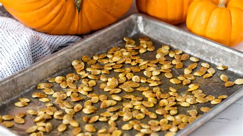 Roasted Pumpkin Seeds - The Stay At Home Chef