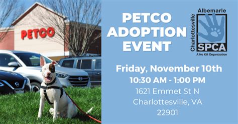 Petco Adoption Event - Charlottesville Albemarle SPCA