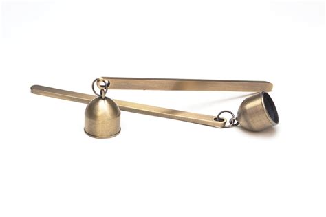 Wickman Bell Snuffer with Antique Brass Finish