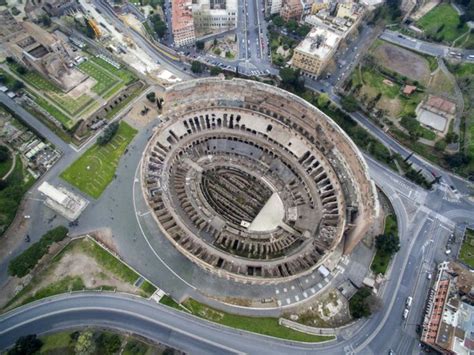 Colosseum Aerial Views | Aerial view, Rome tickets, Colosseum rome