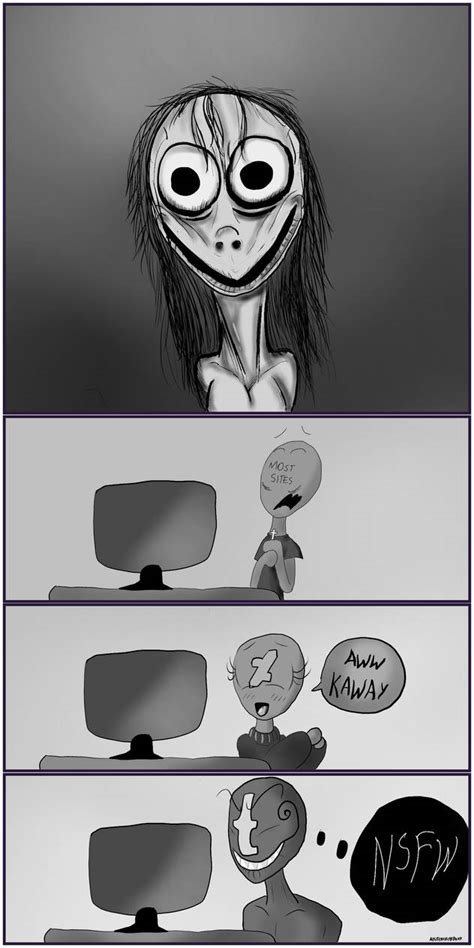 Reaction to Momo by AISITIYHSFIYBIBLAHP on DeviantArt