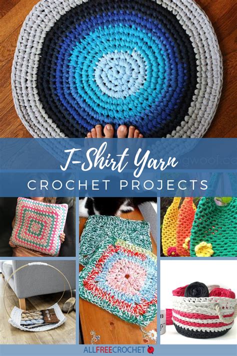 28+ T-Shirt Yarn Crochet Projects | AllFreeCrochet.com