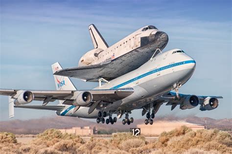 NASA's Retrospective: The Space Shuttle Endeavor Soars atop a Boeing 747