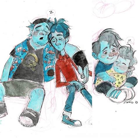 I love...these brothers... 😭 #onward---#fanart #watercolorillustration ...