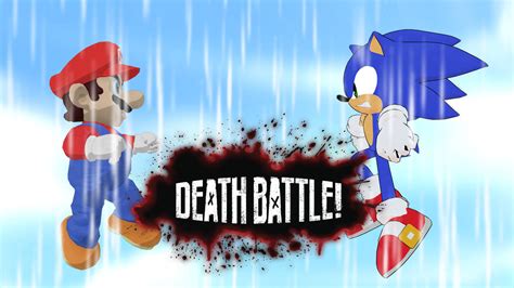 DEATH BATTLE! Mario VS Sonic [2018] Wallpaper by MattPlaysVG on DeviantArt