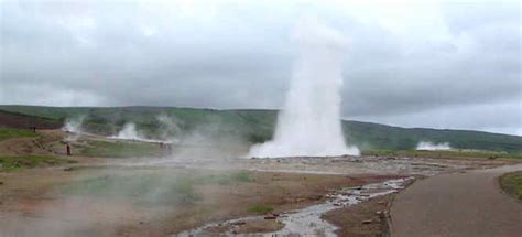 Geysir's geothermal Geysers near Reykjavik in Iceland - The Golden ...