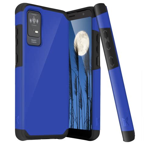 TJS for TCL ION X / ION V Phone Case, Magnetic Support Dual Layer Drop ...