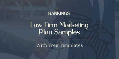 Law Firm Marketing Plan Samples [Word & PDF]