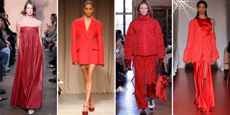 A Red Color Trend Is Already Taking Over the Fall 2023 Runways | Flipboard