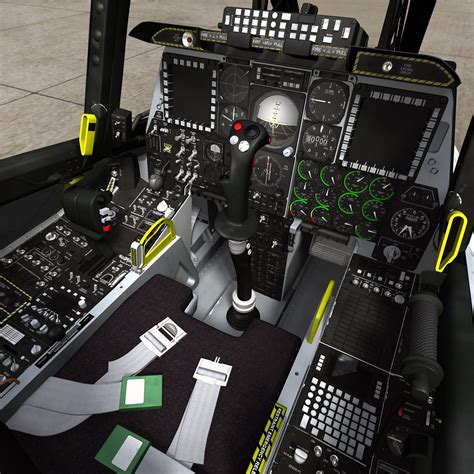 A10 Cockpit 3D Model MAX OBJ 3DS FBX C4D LWO LW LWS - CGTrader.com