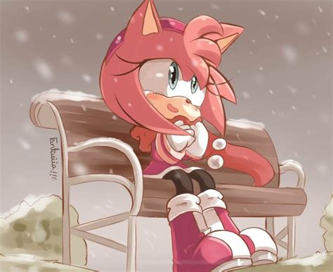 Little miss Amy Rose | Amy rose, Sonic and amy, Sonic fan art