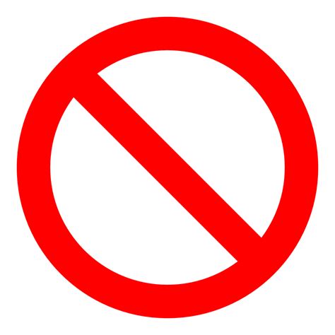 Do Not Sign Icon, Transparent Do Not Sign.PNG Images & Vector ...