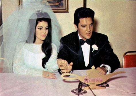 45 Candid Photographs of Elvis and Priscilla Presley on Their Wedding ...