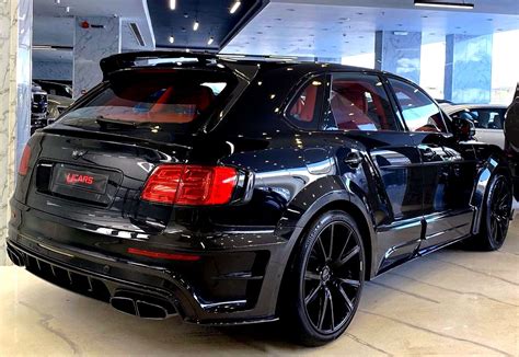 Bentley Bentayga Mansory Full Black Edition, Most Savage SUV