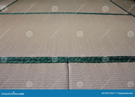 Tatami Mats in Japanese Washitsu Stock Image - Image of craft ...